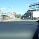 The Merc was moved into the furthest lane to the left as pictured here. It didn’t notice the semi truck at all, both in the right lane or in the left lane.